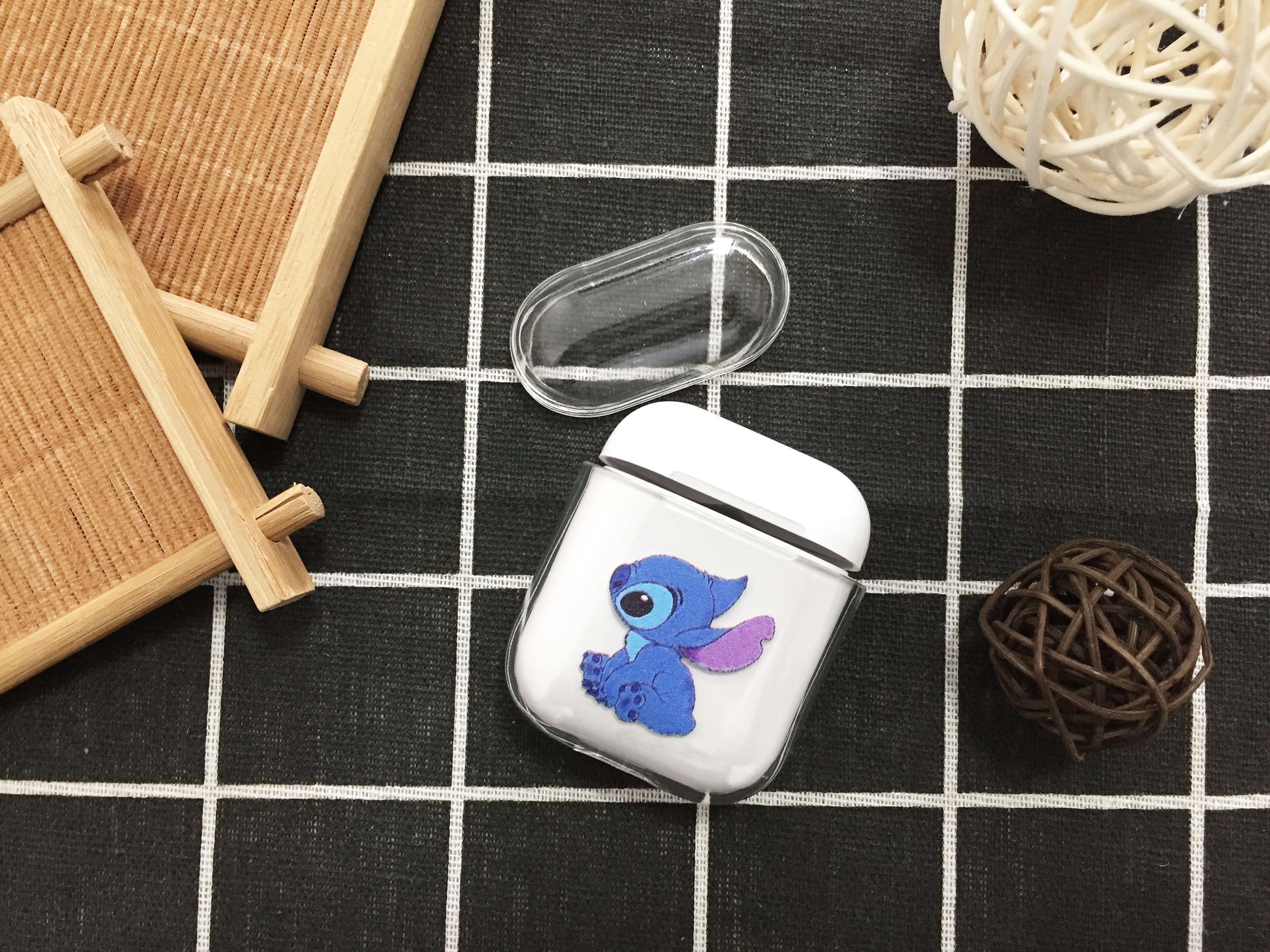 Cute Stitch Lilo & Stitch Apple AirPod Case Disney Cartoon Etsy