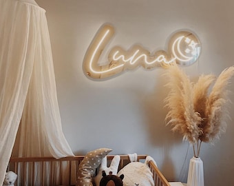 Mirror Personalized Neon - Custom Neon Sign, Mirror Neon Sign, Custom Name Sign,Neon Sign for Bedroom, Flex LED Neon Sign,Neon Wedding Sign