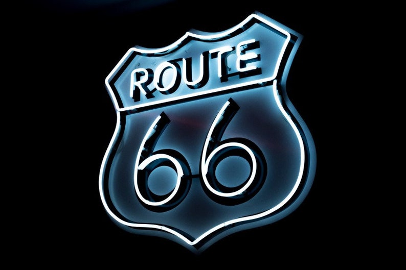 ROUTE 66 Custom Business Store Neon Sign Flex Led Neon Light Sign Led Text Custom Led Neon Sign Home Room Decoration Instagram Style