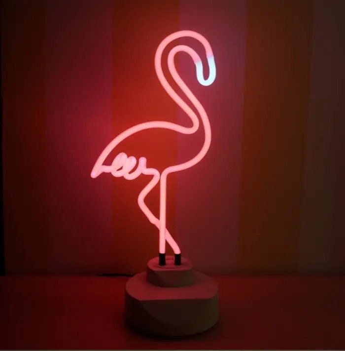 Desktop Neon Sign Stand Neon Sign Custom Flex Led Neon Light Etsy