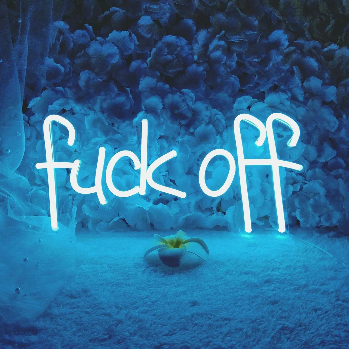 Fuck Off Custom Neon Sign Open Neon Light Bar Cafe Restaurant Etsy 