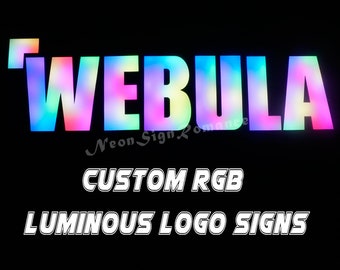 Custom Business Sign丨Metal Backlit Sign丨Business Sign丨3D Metal Sign , Acrylic Sign丨LED Sign丨3D Illuminate Sign丨Logo Metal Sign