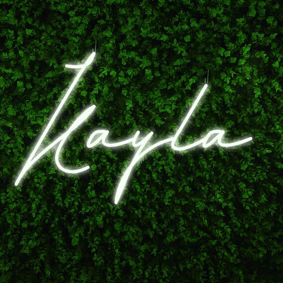 Custom name on sale led lights