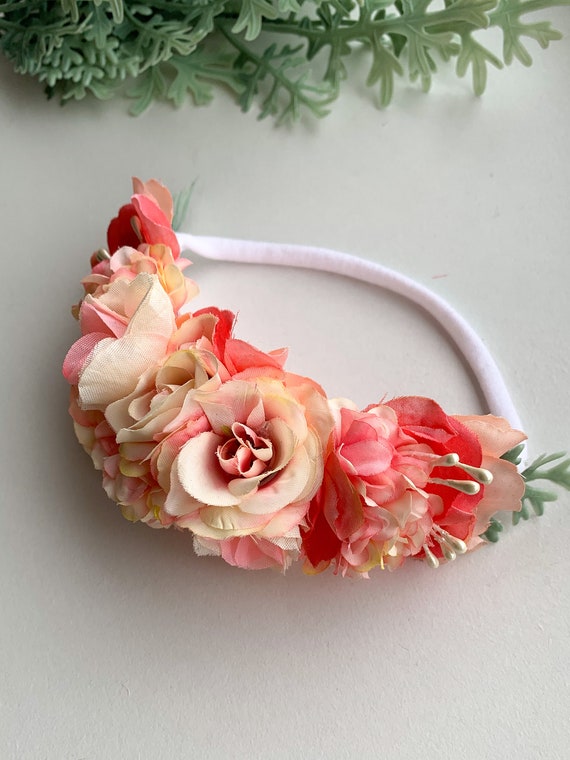 baby flower crown headbands