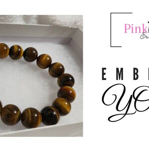 12mm Bold & Beautiful TIGERS EYE!