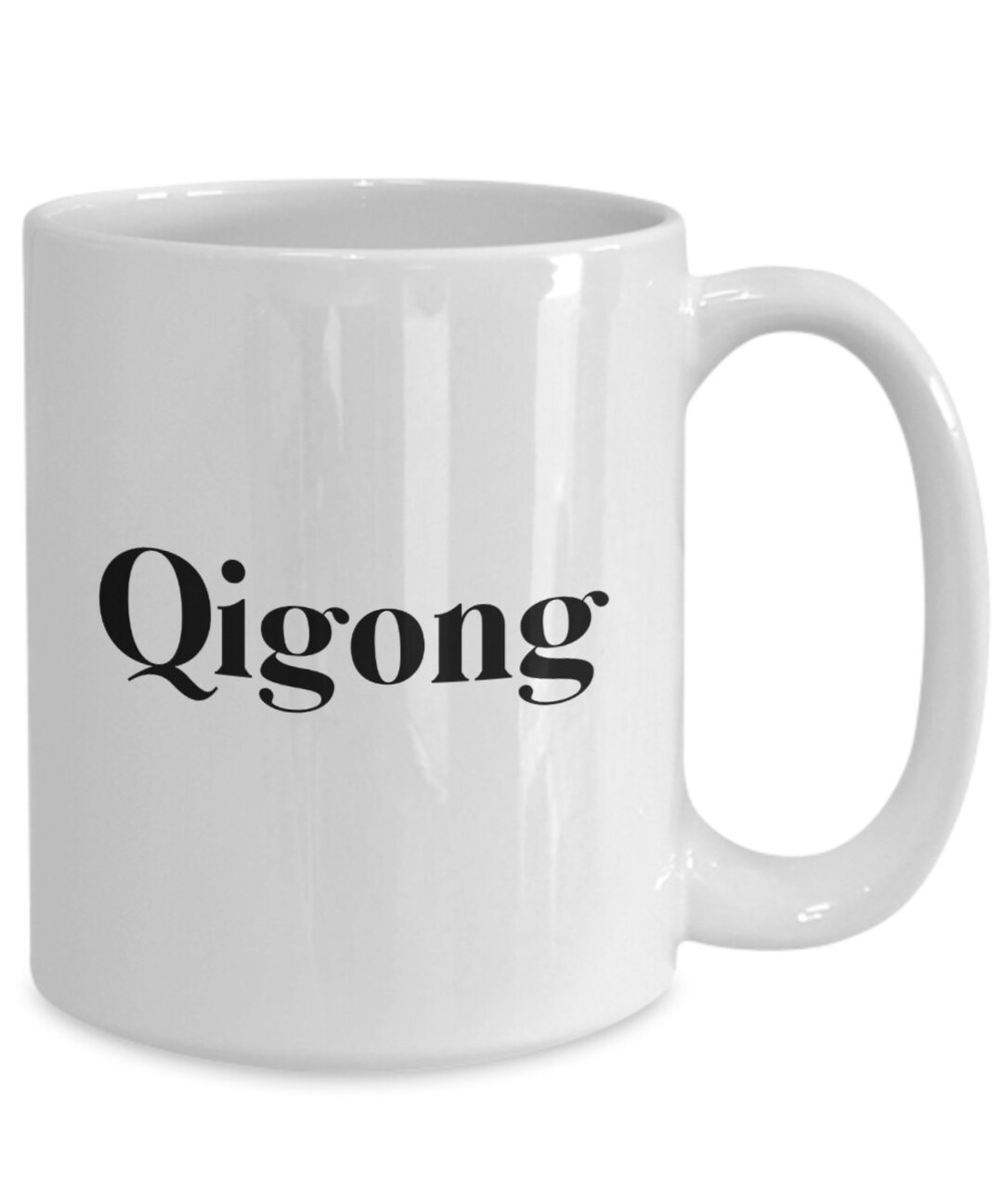 Qigong friendship mugs, novelty Qi Gong martial arts gifts, unique tai