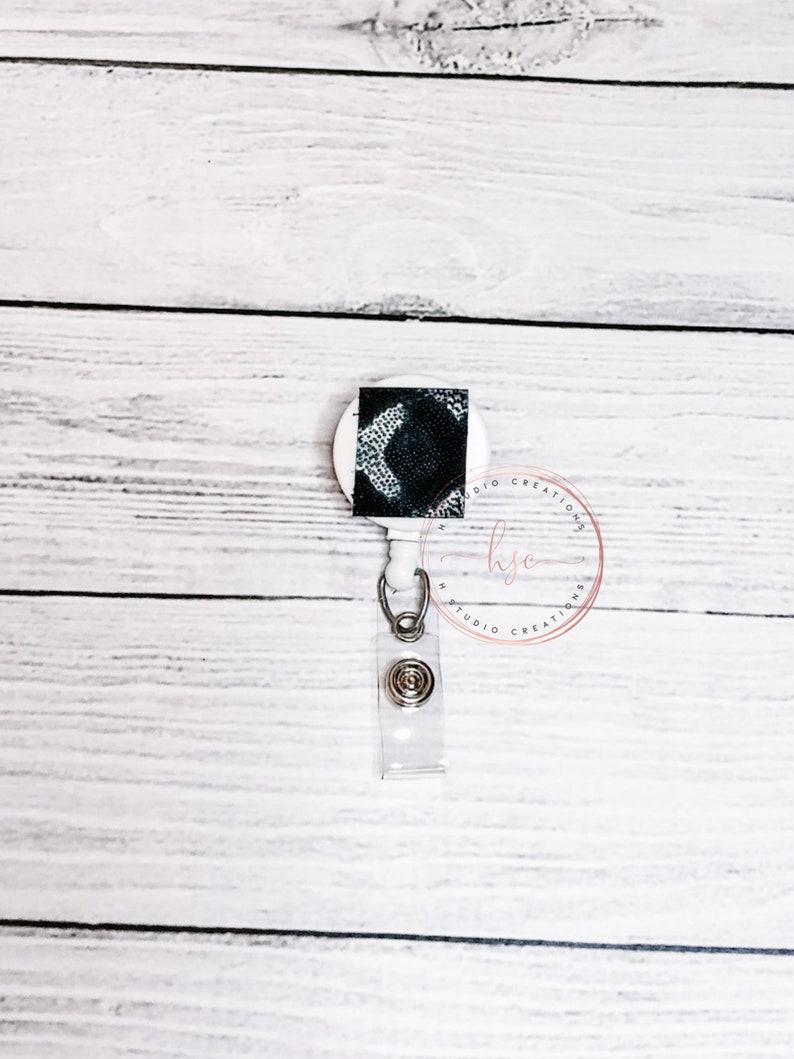 Perfect for Nurses /& Teachers Changeable Hardware Options Available Hope Heart Badge Reel