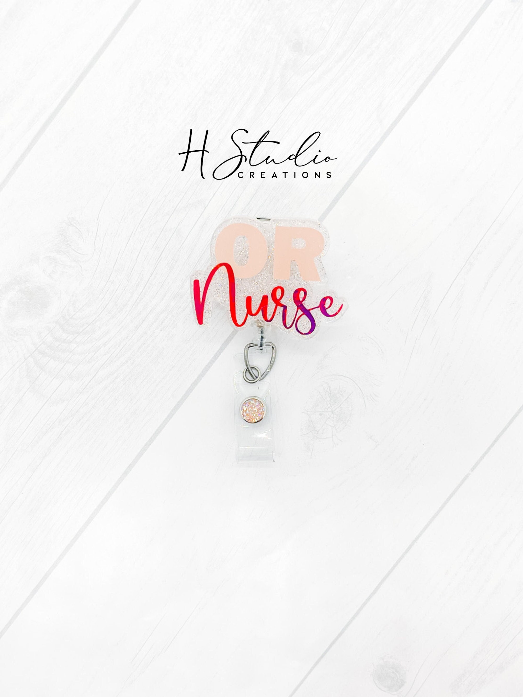 OR Nurse Badge Reel, OR Nurse Gifts, Medical Badge Reel, Nurse