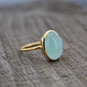 Chalcedony engagement ring hot sale