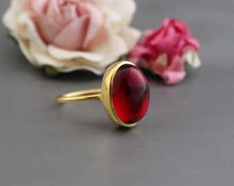 Pink Tourmaline Quartz Ring, Gold polish Ring, Gift for mom, Handmade Ring,  Pink Tourmaline Jewelry, Pink Gemstone Ring, Boho Ring