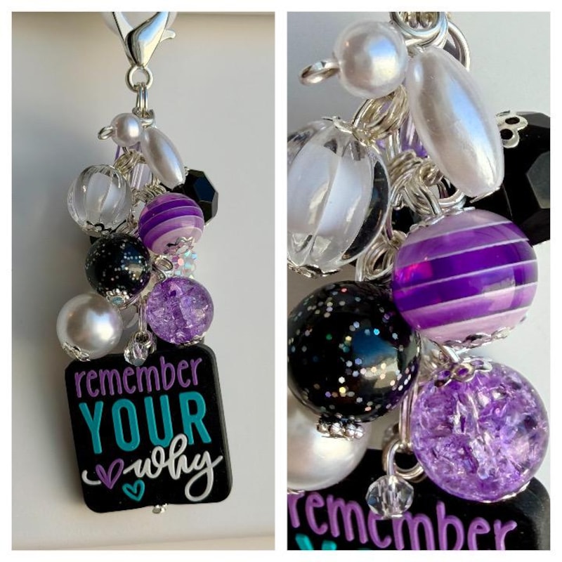 Bag Charm Words - Etsy