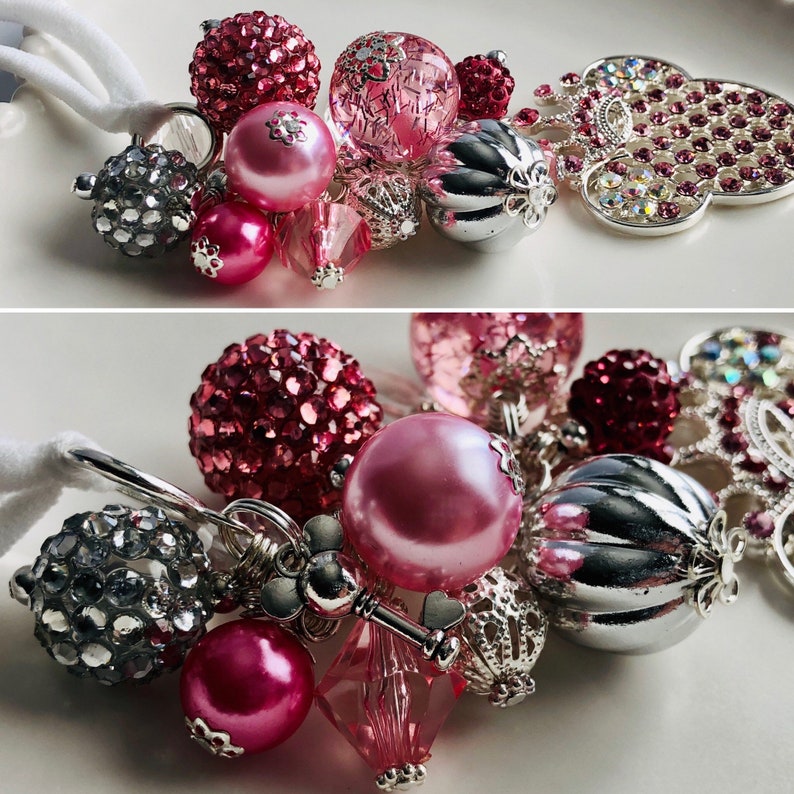 CaR miRroR cHarM MINNIE MOUSE inspired for Rear View Etsy