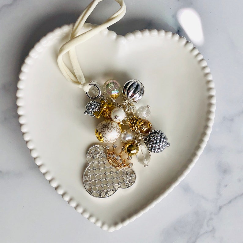 CaR miRroR cHarM MINNIE MOUSE inspired for Rear View Etsy