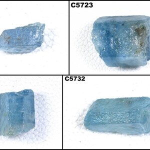 Natural Blue Aquamarine Specimen Raw Gemstone AAA Quality Aquamarine Rough Loose Gemstone For Jewelry Choose Your Favorite And Grab It