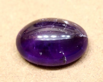 Exclusive ! Amethyst Gemstone Amazing Amethyst Crystal Healing Stone 29x22mm Smooth Cabochon Amethyst For Unique Jewelry Making Stone