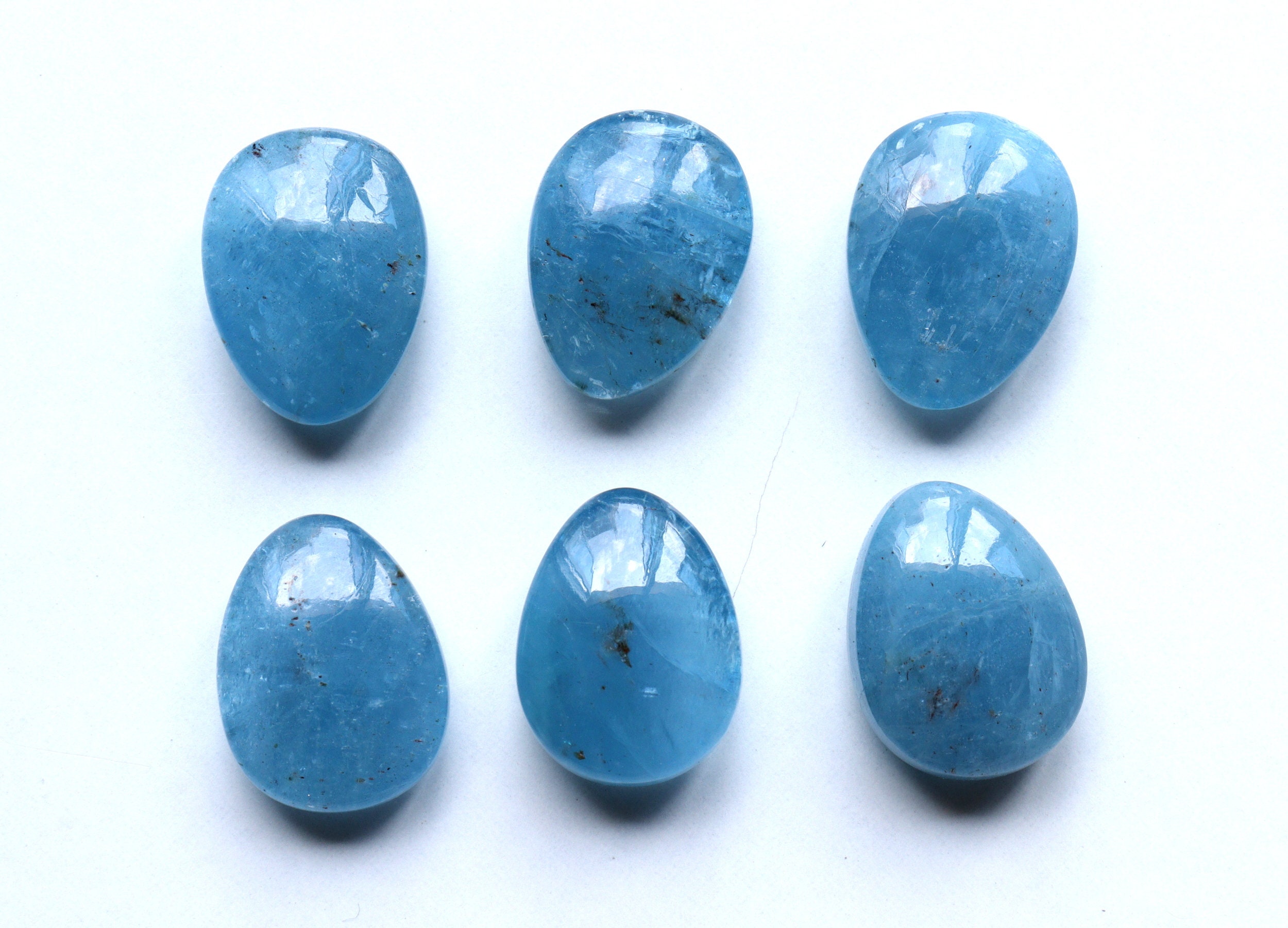 Blue Aquamarine Gemstone Wholesale Lot Natural Aquamarine Etsy