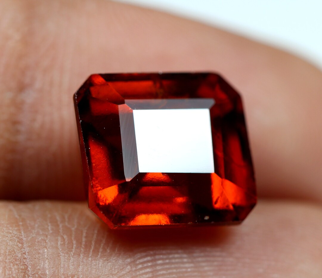 RARE Garnet Gemstone, AAA Quality Ceylon Garnet Octagon Gemstone ...
