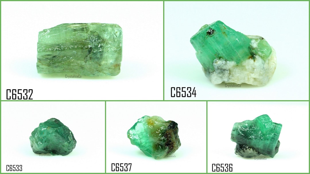 Raw Emerald Stone Large Chunk Emerald Rough Stone Emerald Crystal Stone