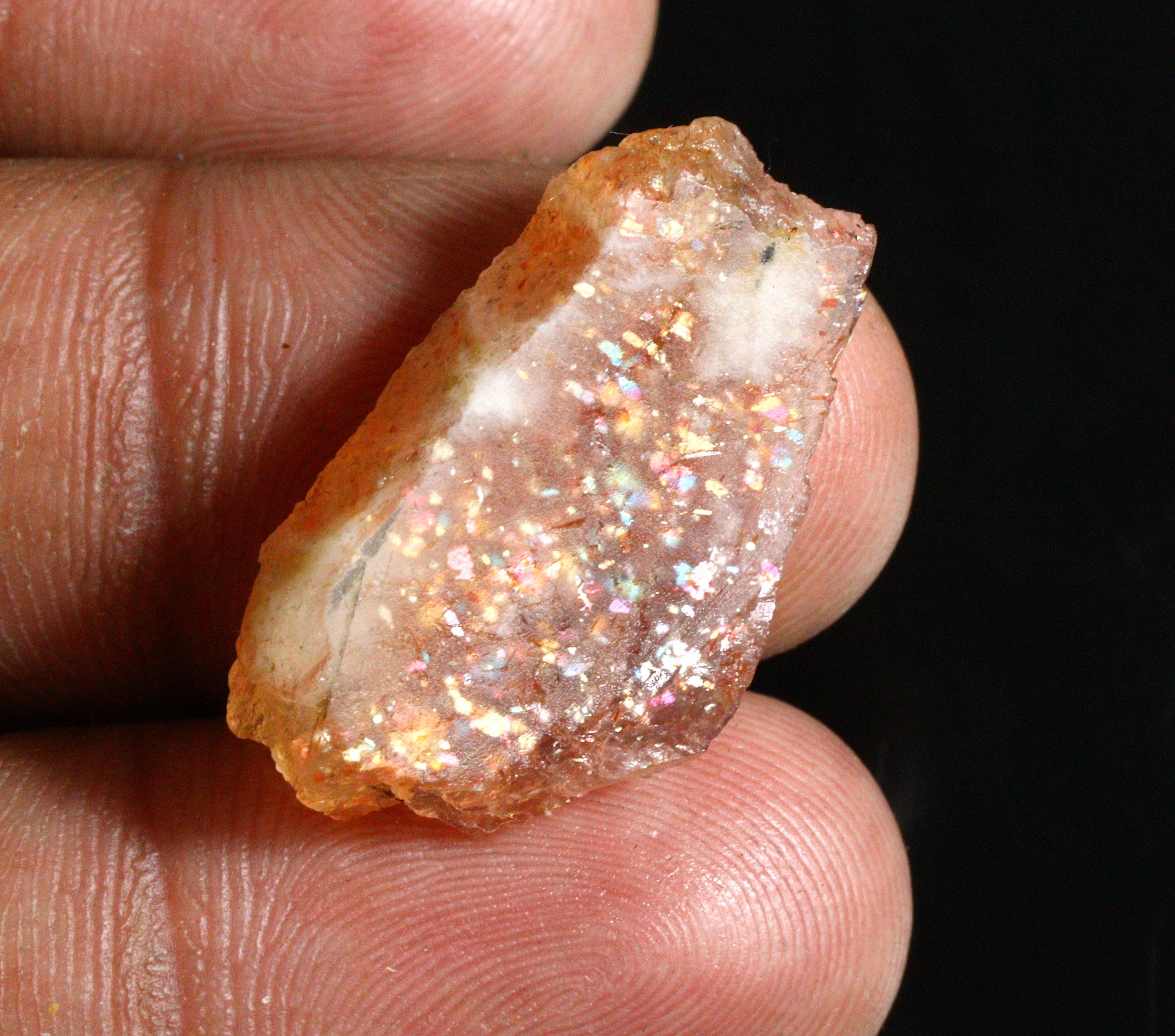 Natural Sunstone Rough Gemstone Sunstone Raw Loose Gemstone | Etsy