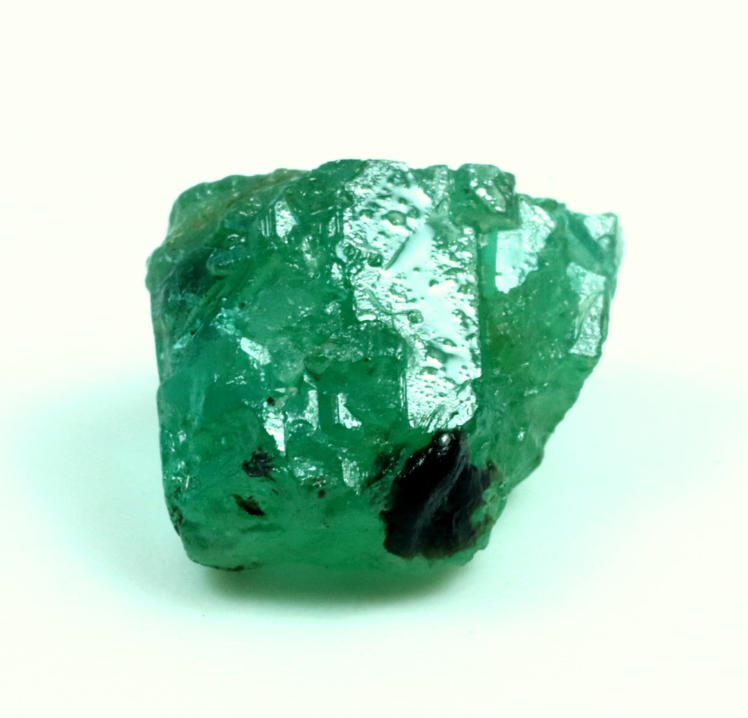 Top Quality Zambian Emerald Rough Gemstone Ring Size Emerald Raw Loose