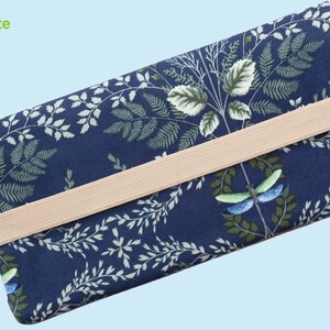 Hygienetasche mit 2 Fächer Personalisierung möglich Hygienetäschchen für Slipeinlagen Damenbinden Tampons Universaltasche mit Reißverschluss Bild 3