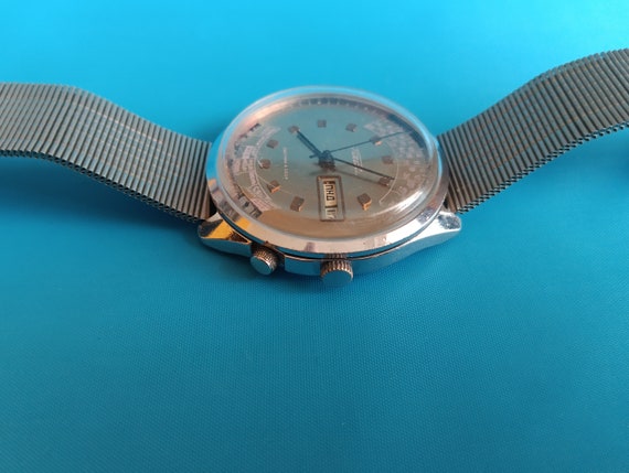 Soviet vintage men mechanical wrist watch Raketa … - image 4