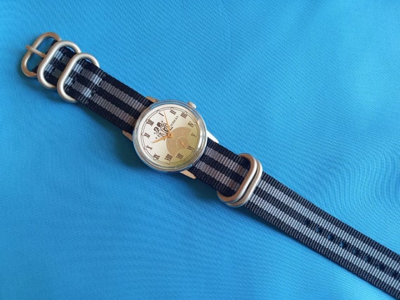 Soviet rare unusual unisex mechanical Watch ZIM P… - image 4