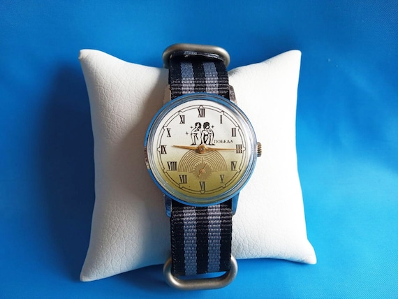 Soviet rare unusual unisex mechanical Watch ZIM P… - image 1