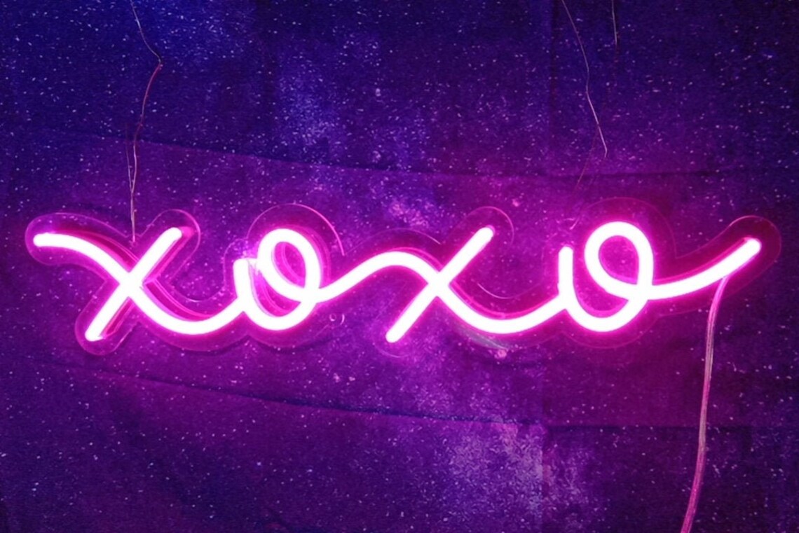 Xoxo neon sign. custom neon sign Etsy