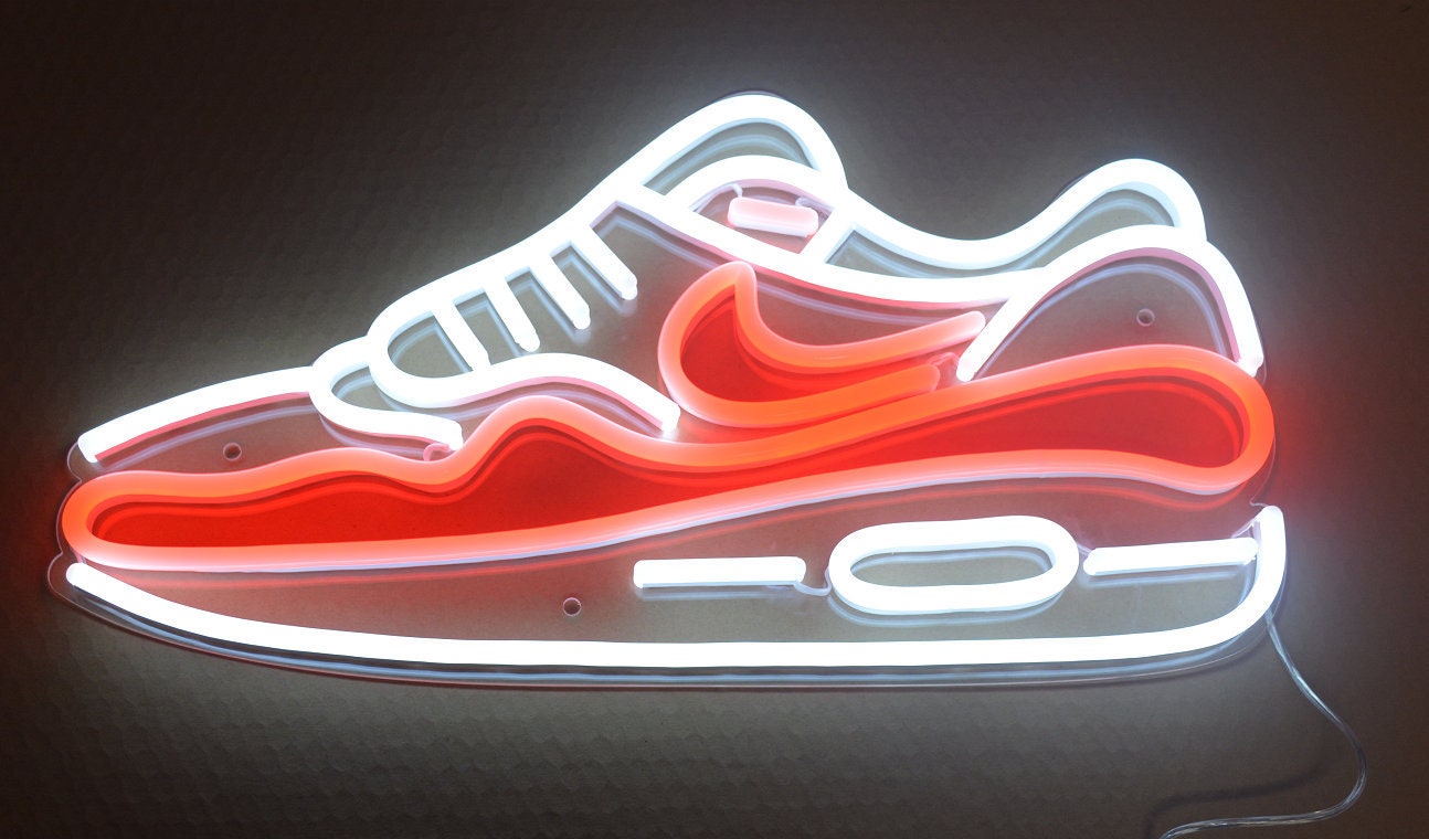 Custom neon signs shoes signled signs sneaker sign | Etsy