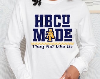 NCAT wie wir T-Shirt mit langen Ärmeln