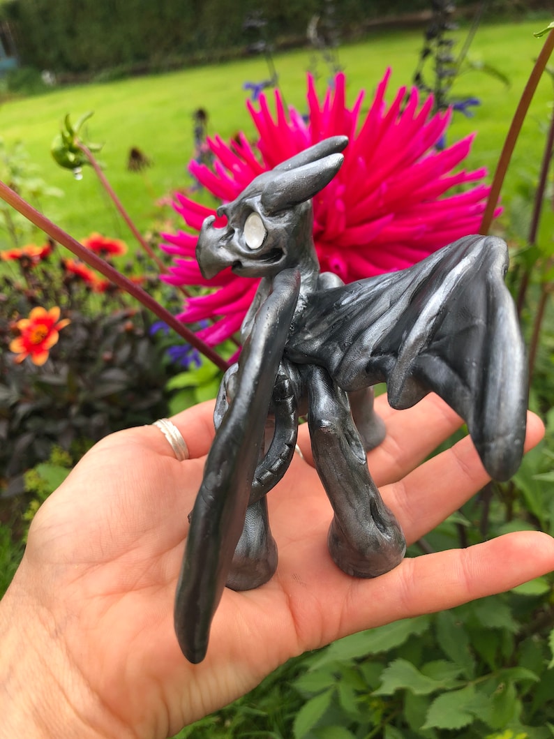 Thenebra Collectable polymer clay Harry Potter inspired Thestral