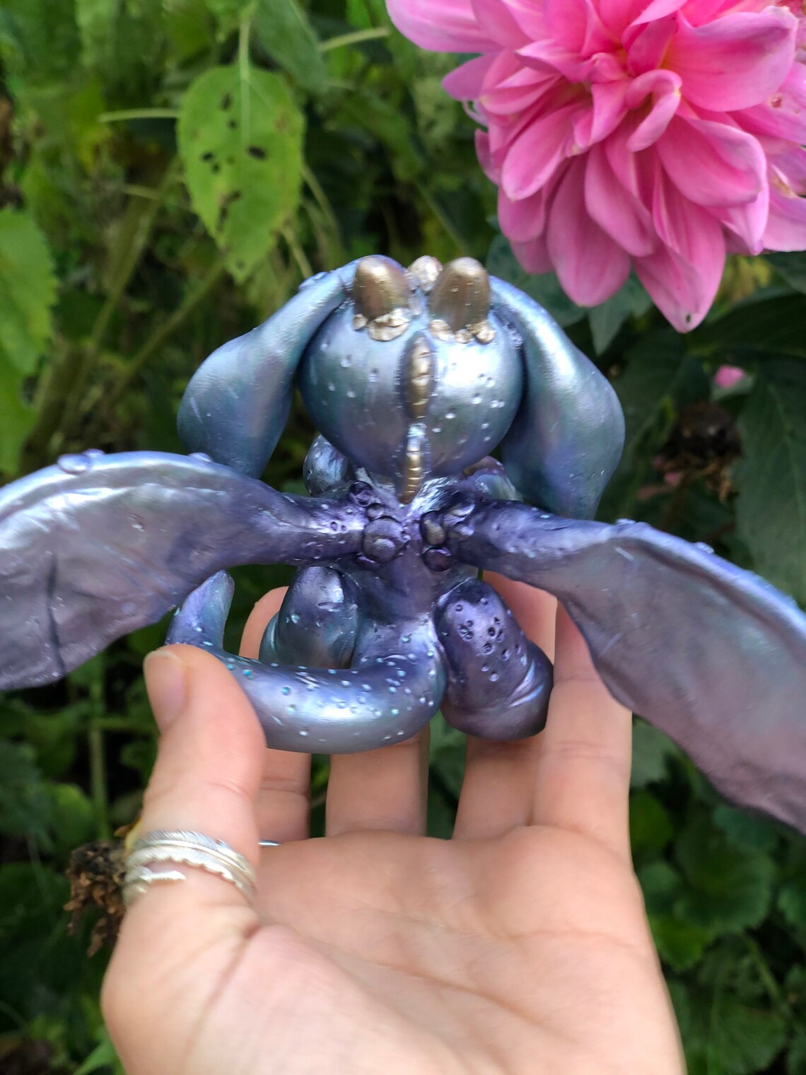 Cute polymer clay dragon sculpture Destiny Etsy