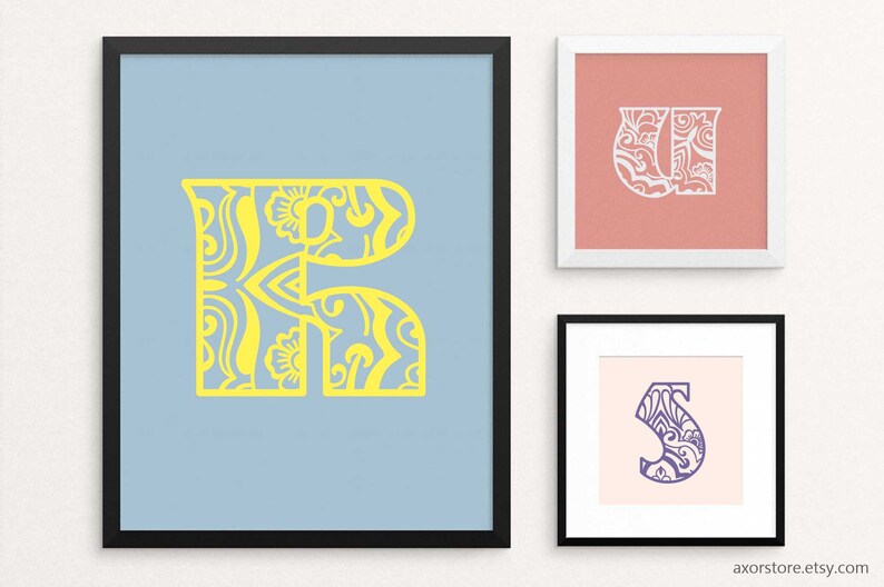 Free Free 202 Mandala Letters On Cricut SVG PNG EPS DXF File