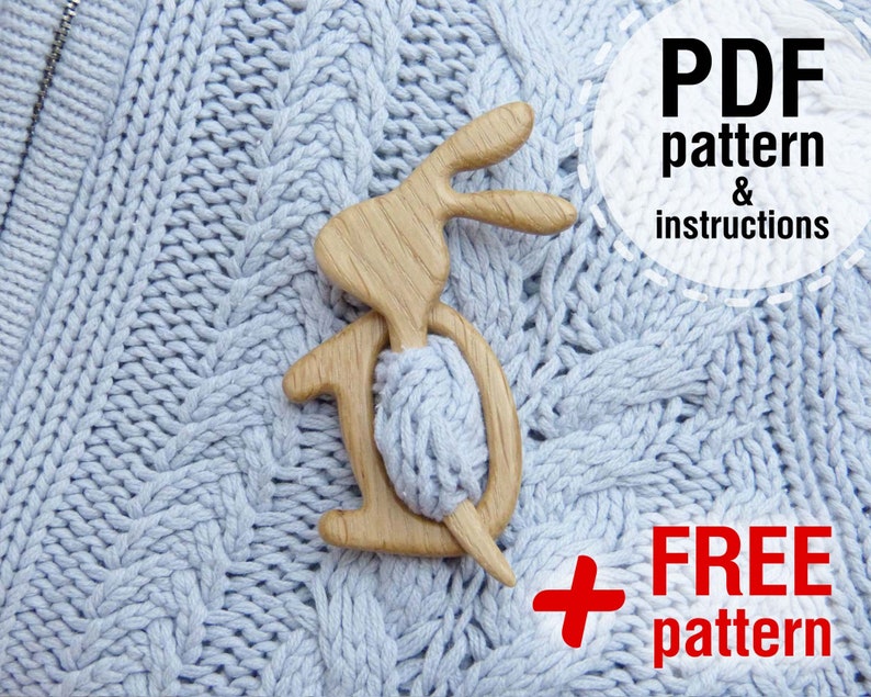 Rabbit scroll saw pattern Cut out pattern Woodworking Etsy