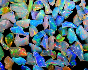 Smooth Opal Rough Lot 8-16 MM AAA Large Size Ethiopian Welo Opal Raw Suitable For Cut And Making Jewelry Crystal Opal Rough Rock Raw.