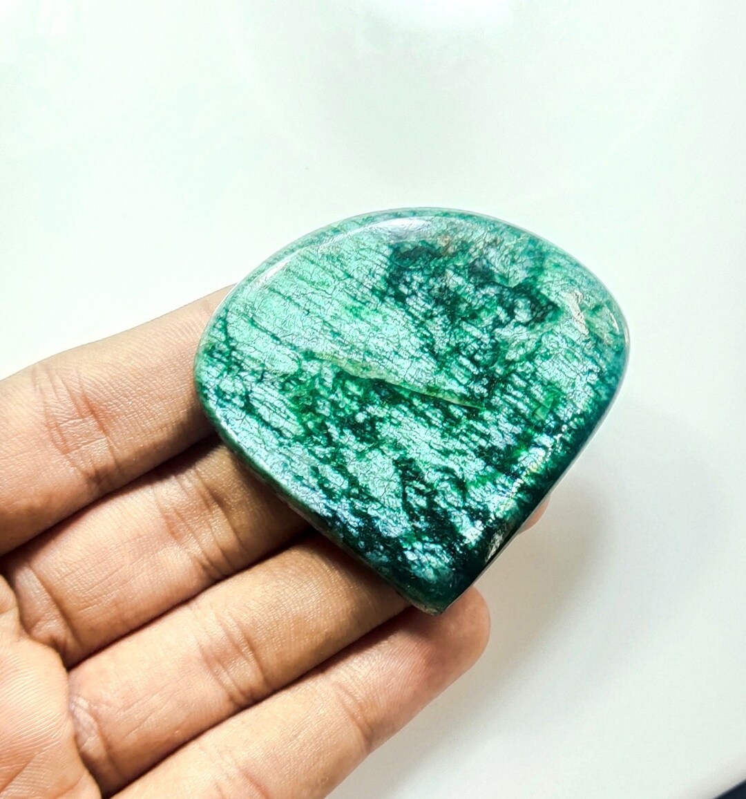 Green Emerald Gemstone 181.20 CT Emerald Heart Shape Emerald Birthstone