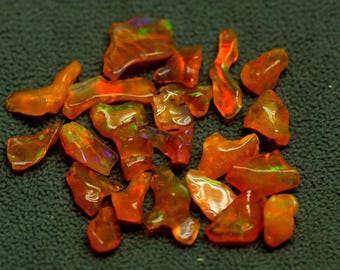 Wielofunkcyjny Meksykański Opal: Polerowany, surowy kamień szlachetny do wyrobu biżuterii (6-18 mm)