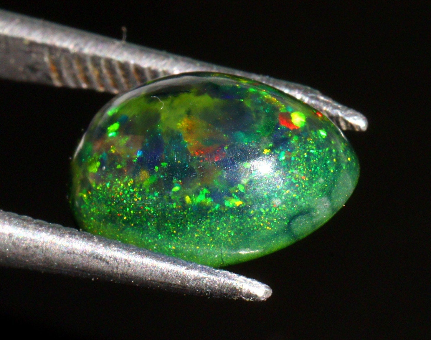 Green Fire Opal Oval Shape Gemstone Ethiopian Opal Etsy
