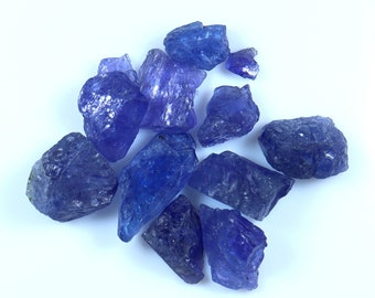 Raw Tanzanite 11x9 To 22x9 MM - Raw Tanzanite Crystal - Premium Grade Rough Tanzanite - Natural Tanzanite Healing Crystals - High Quality!