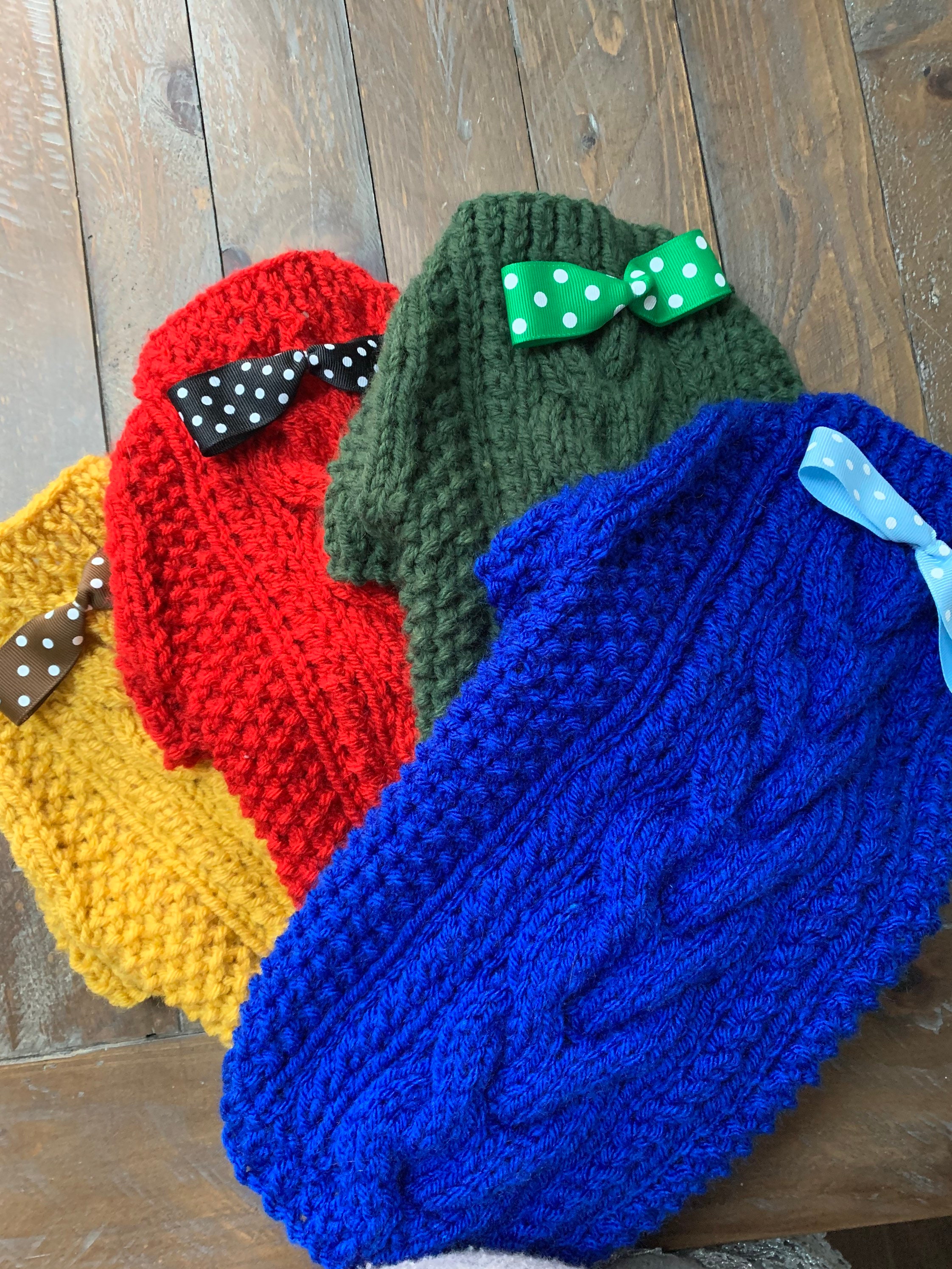 Hand Knitted Dog Jumpers Etsy