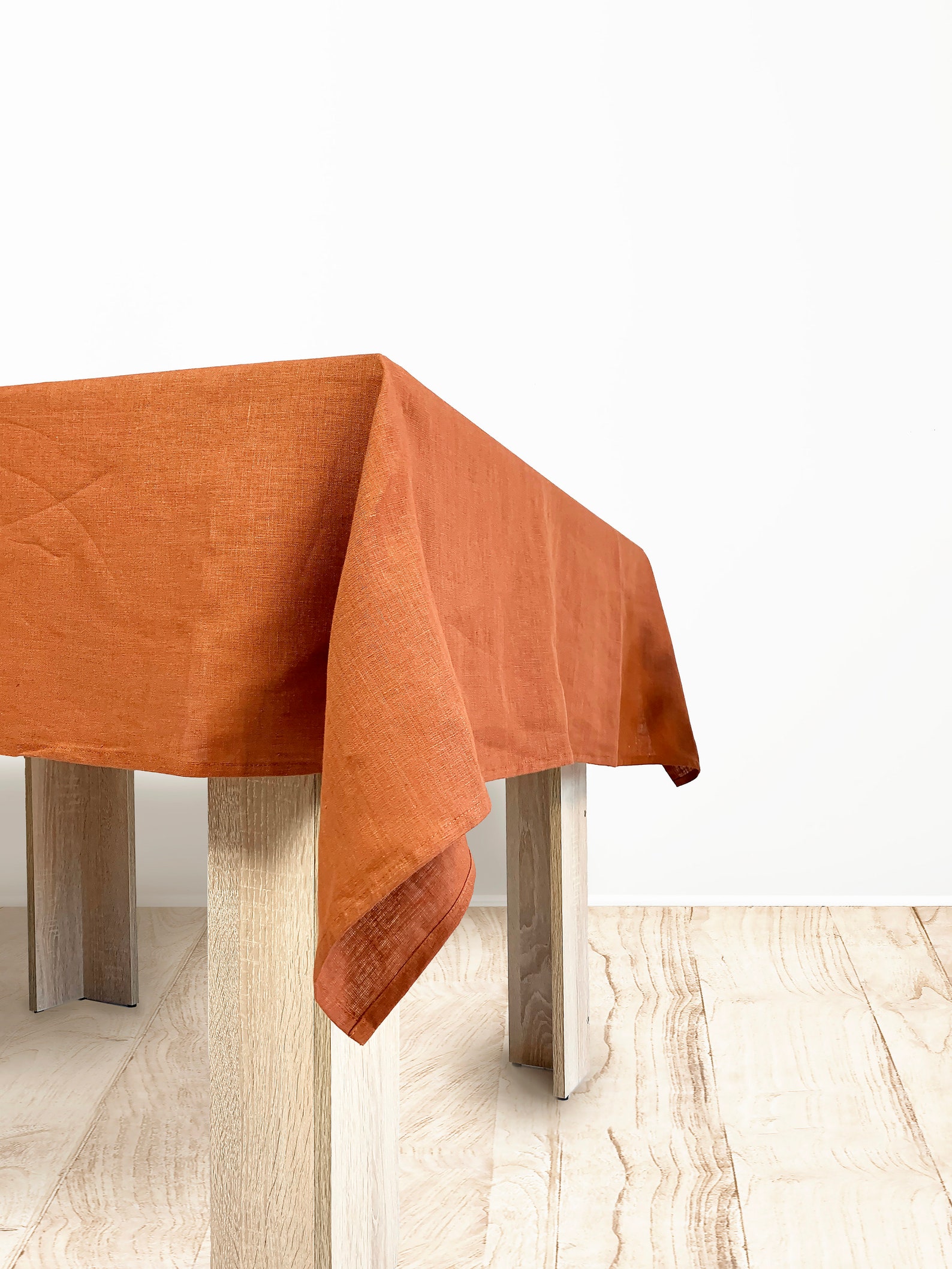 Linen Tablecloth Custom Size Rectangle Square Round Wedding Etsy