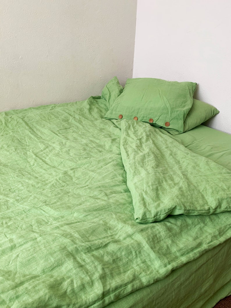 Linen duvet cover King Queen Twin Etsy