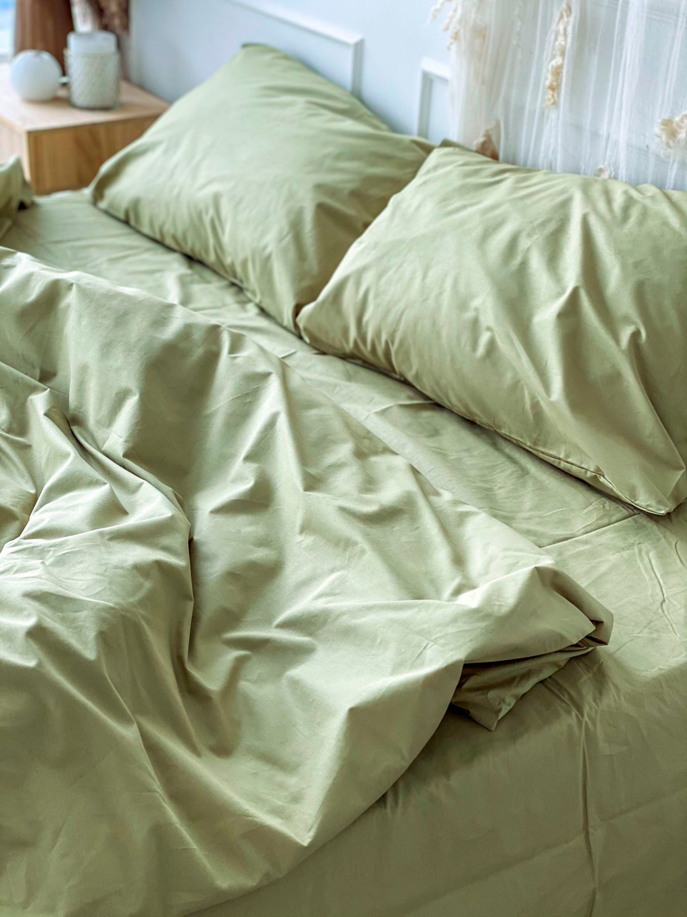 bulk wholesale 4pcs 100% french linen stone washed bed sheets duvet cover  set