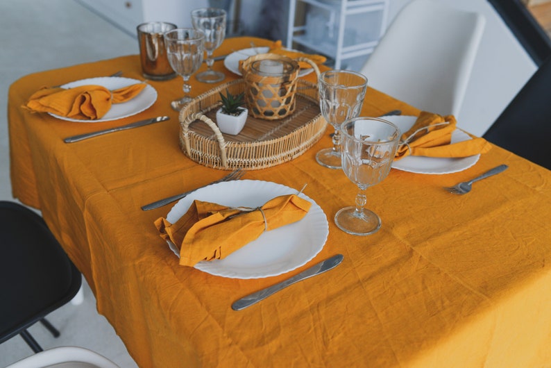 Linen Napkins Set of 4 6 8 10 12 Bulk Dinner Cocktail Napkins Etsy