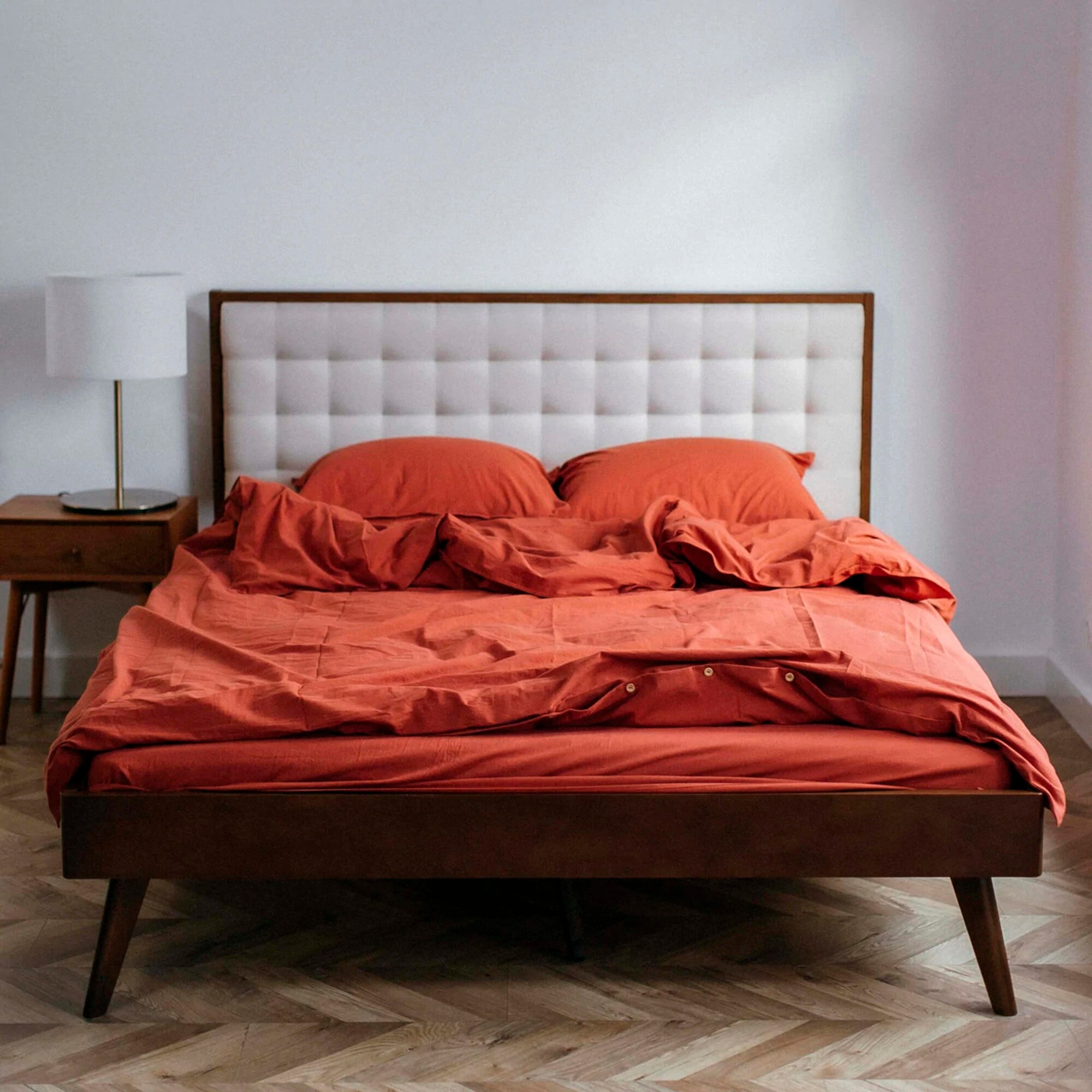 Washed Cotton Duvet Cover King Queen Twin Full Double Organic Etsy