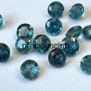 Natural Indigo Kyanite Round 4mm Faceted Good Quality - loose Indigo Kyanite