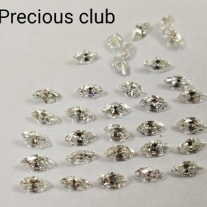 Natural Diamond E-F Color Marquise Cut Vs 1.5x3mm- Loose E-F Color Diamond