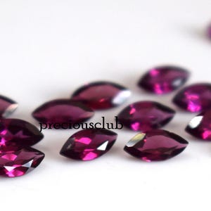 Natural Pink Rhodolite Garnet Marquise 5x10 mm Faceted -Loose Pink Rhodolite Garnet AAA Quality