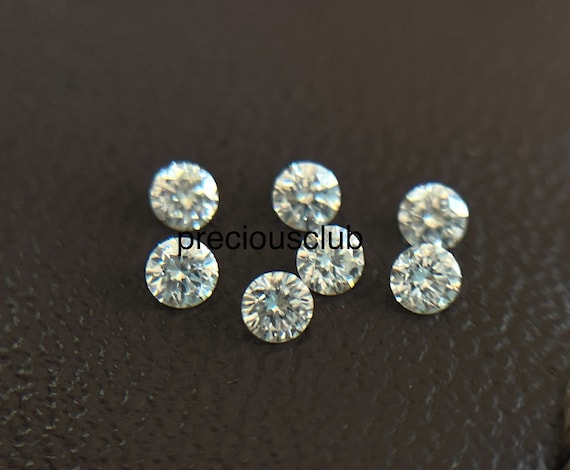 Natural White E-F Color Round Diamond Brilliant Cut Vs 3mm Loose E-F Color Diamond